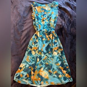 Calvin Klein Pleated Dress Size 8